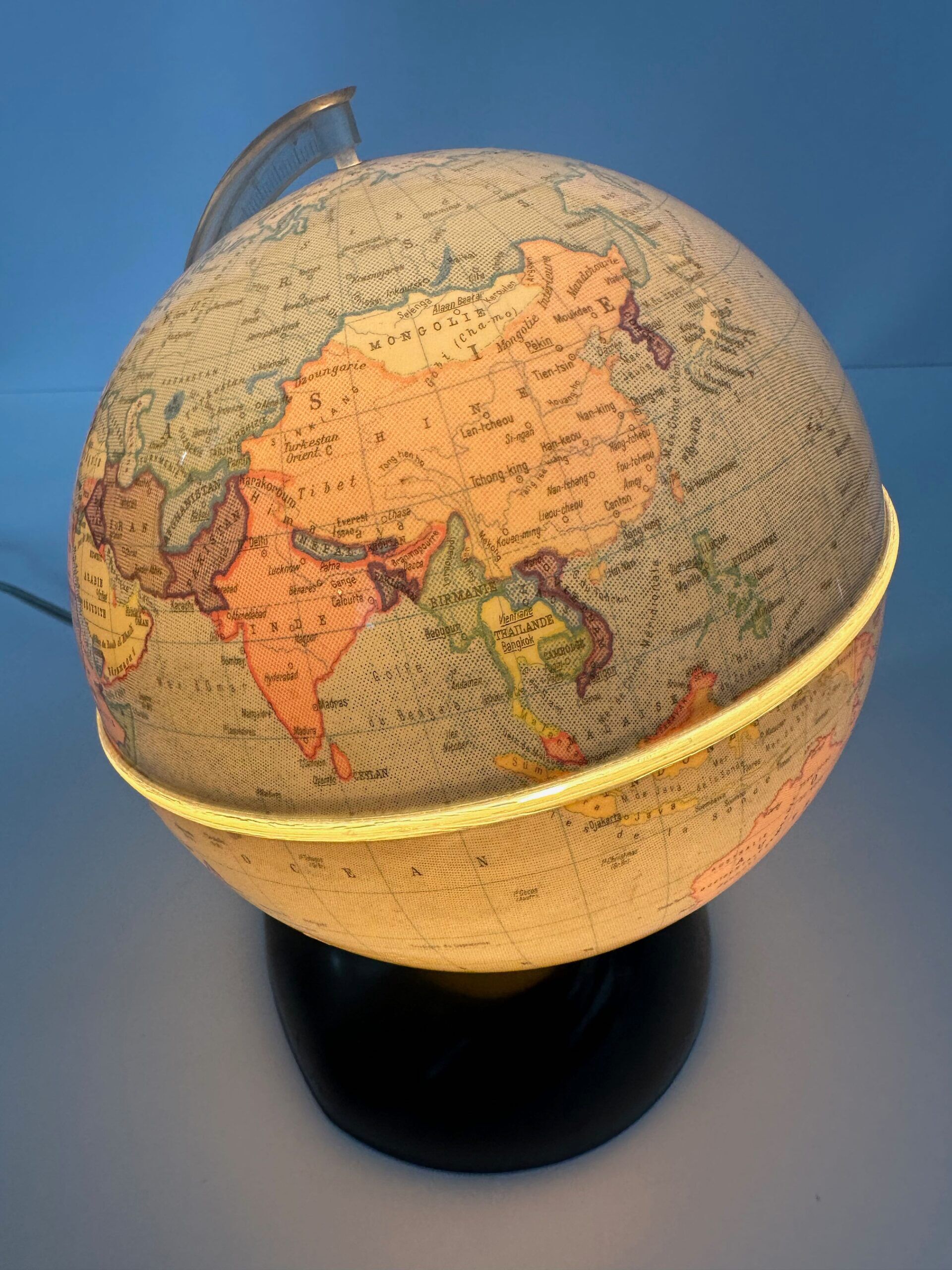 Globe vintage (lampe) – Globe Terrestre
