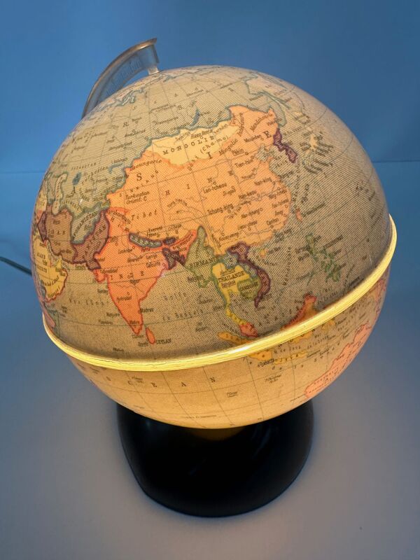 Globe vintage (lampe) – Globe Terrestre