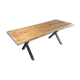 Large artisanal solid wood table