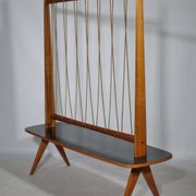 Table à plantes en bois de cerisier des années 1960