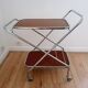 Folding service on formica wheels