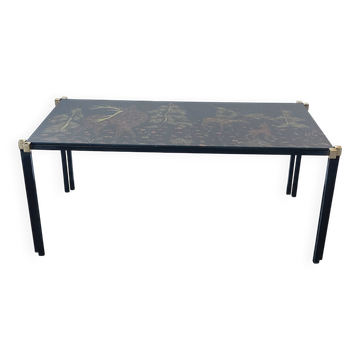 Coffee table signed lasco
