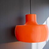 Large orange pendant light for dining room
