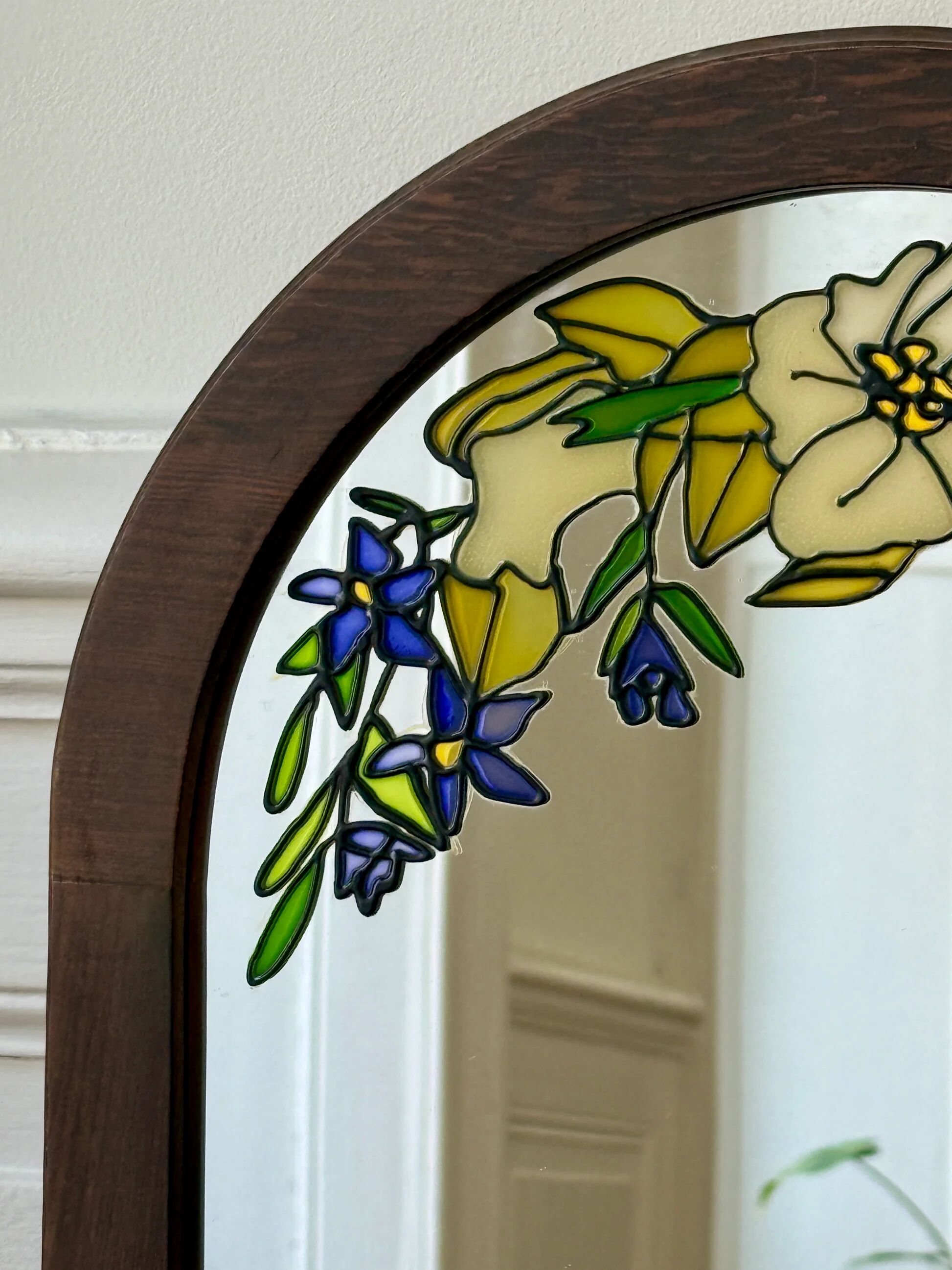 Tiffany style / Art Deco mirror