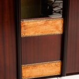 Showcase André Sornay Sapele mahogany art deco around 1935