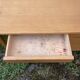 Scandinavian desk with drawer box