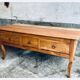 drop-leaf table