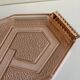 pink glass tray