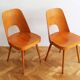 Paire de chaises de salle à manger du milieu du siècle n° 515 par Oswald Haerdtl pour la société TON