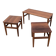 Table basse scandinave & 2 gigognes