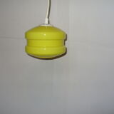 Opaline hanging lamp from the 60/70