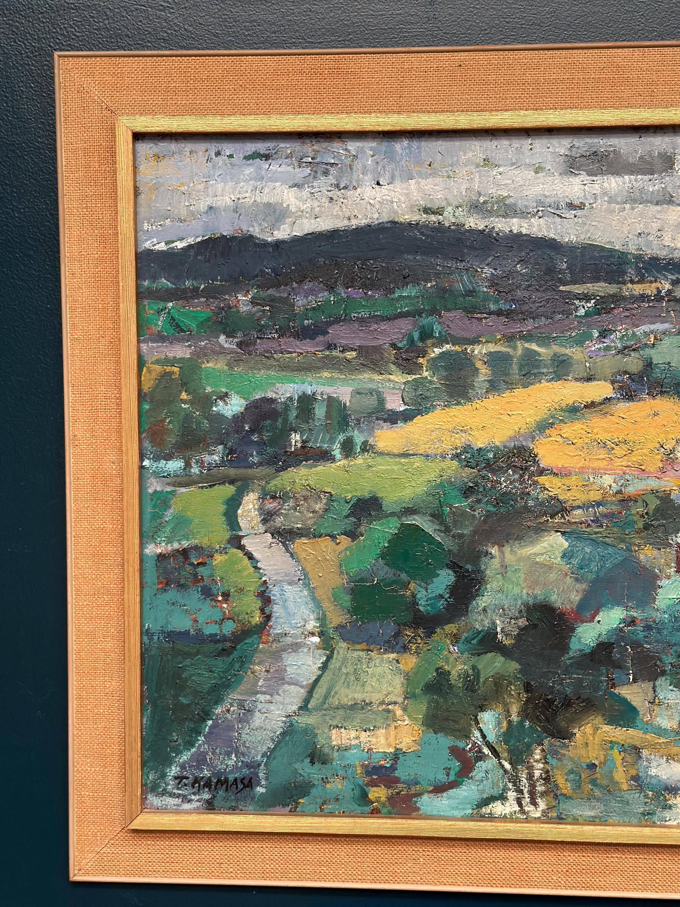 European Oil on Canvas – Landscape by Tadeusz Kamasa