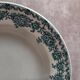 Antique hollow plate Saint-Amand – Argenton model