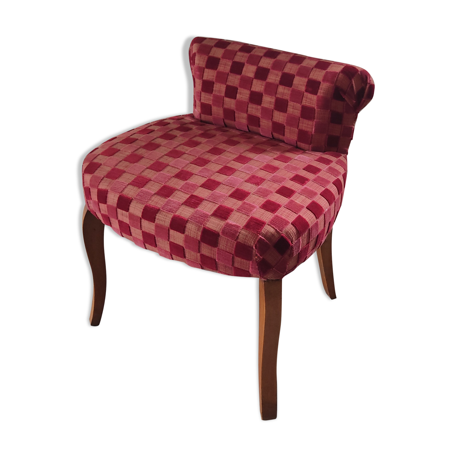 Velvet extra armchair