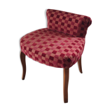 Velvet extra armchair