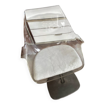 Fauteuil pivotant modèle Airline Edition Raushe, en altuglas 196