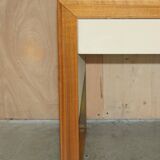 Handmade leather desk, original Rolex, Art Deco