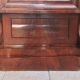 Large Empire mahogany mirror