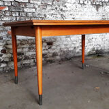 Vintage dining table with extensions