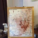 Jura and Central Massif card