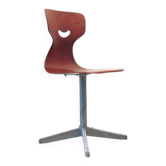 Plywood sixties vintage children's chair