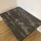 4 chairs and marble effect Formica coffee table
