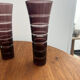6 wheel-cut glasses 1970