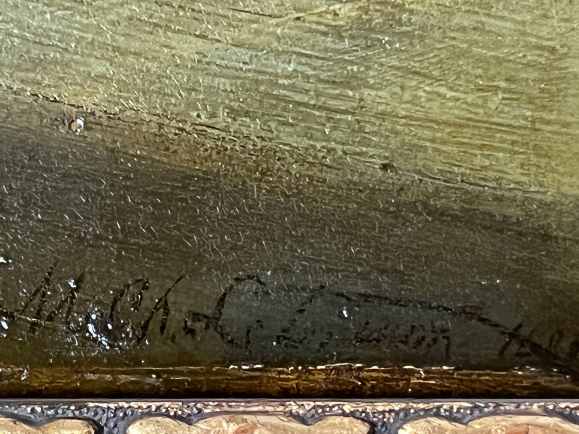Tableau « Scène romantique ».
