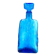 Empoli Italian carafe in blue glass, 1960s