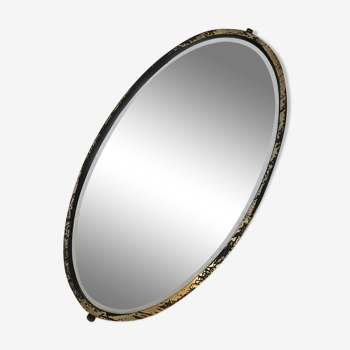 Beveled mirror 76x40cm