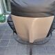 Armchair Arketipo Model Jupiter polyurethane shell grey beige black leather