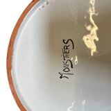 Moustiers earthenware salad bowl