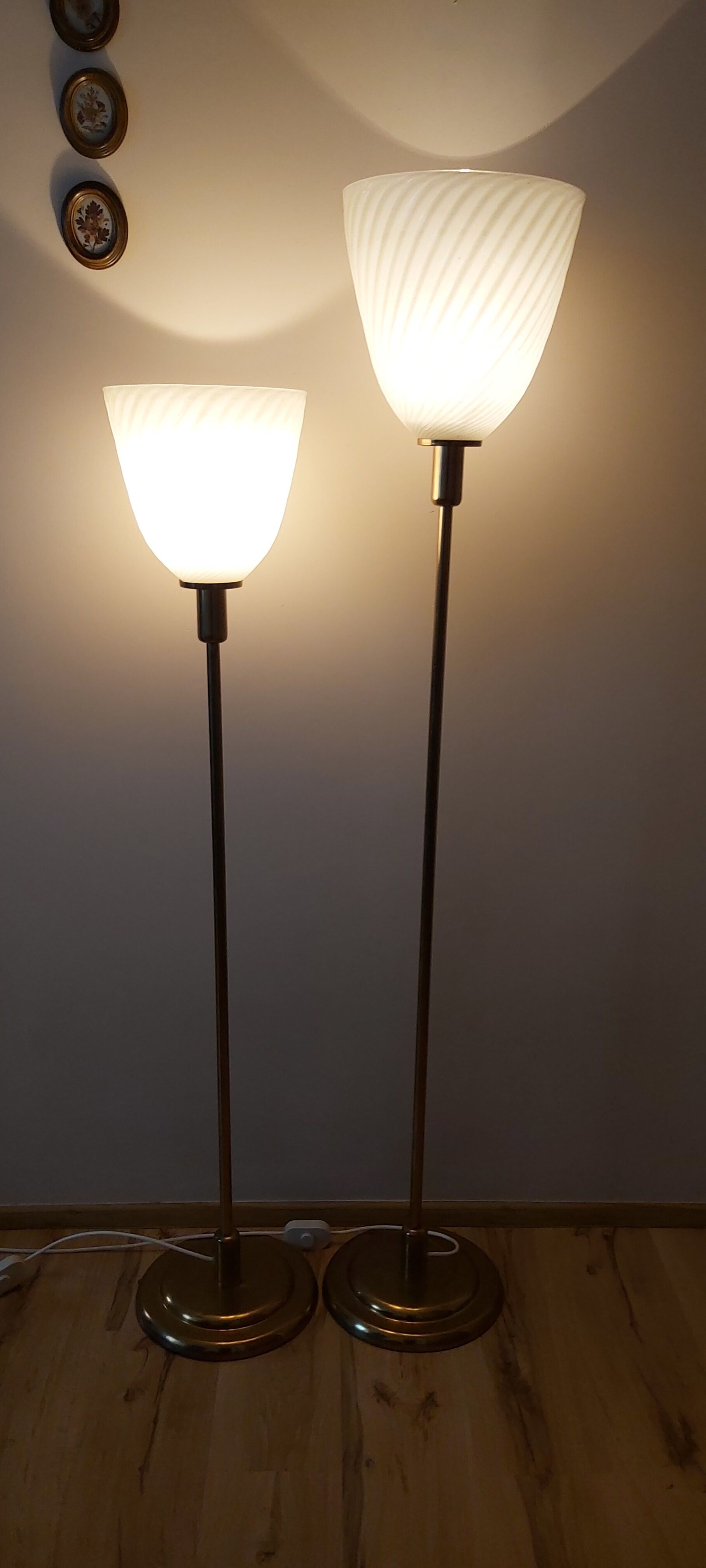 Pair of Floor Lamps, France, 1980s