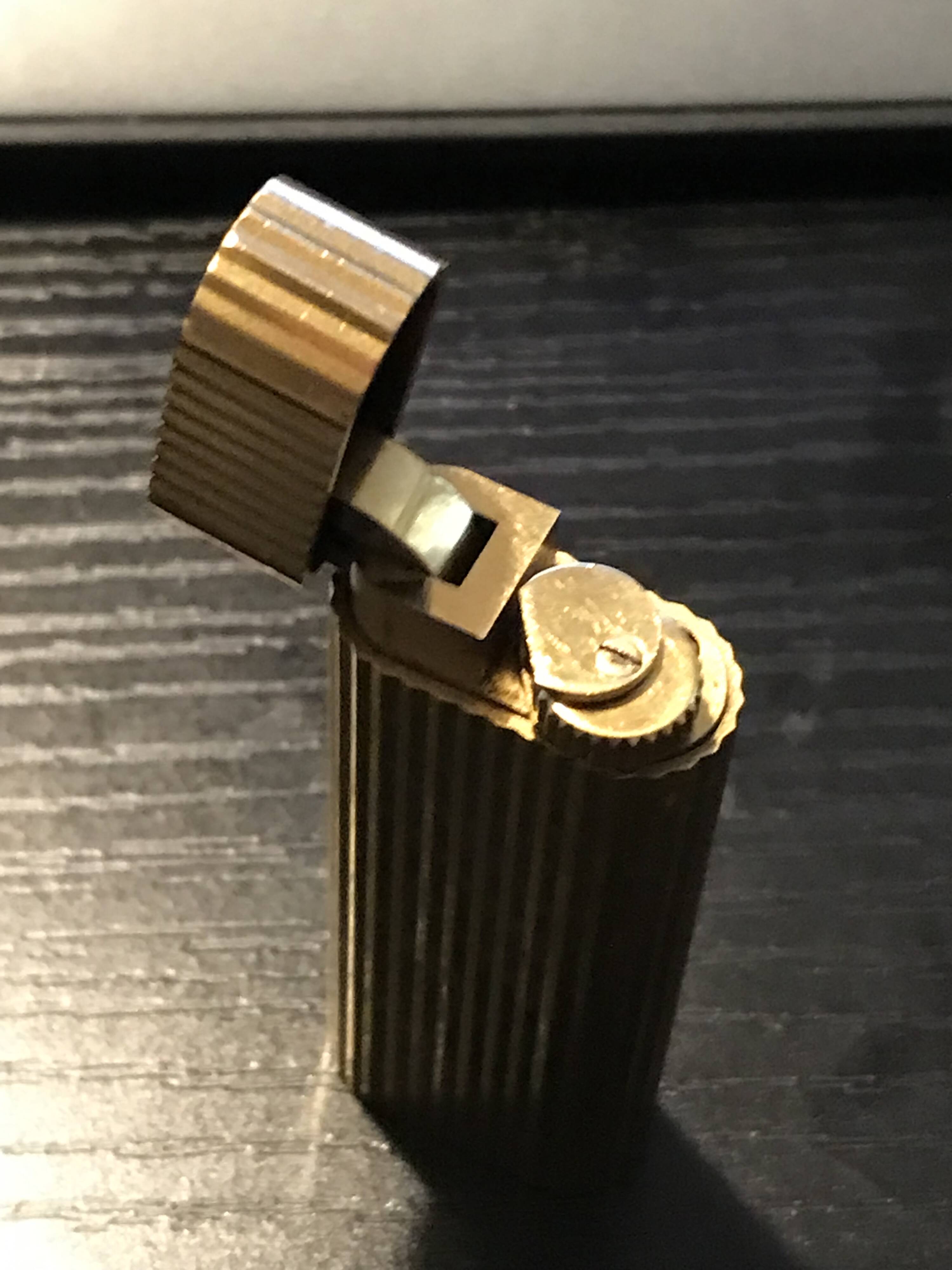 Cartier gold plated lighter