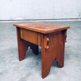 Amsterdam School Side Table, Netherlands, 1920s