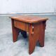 Amsterdam School Side Table, Netherlands, 1920s