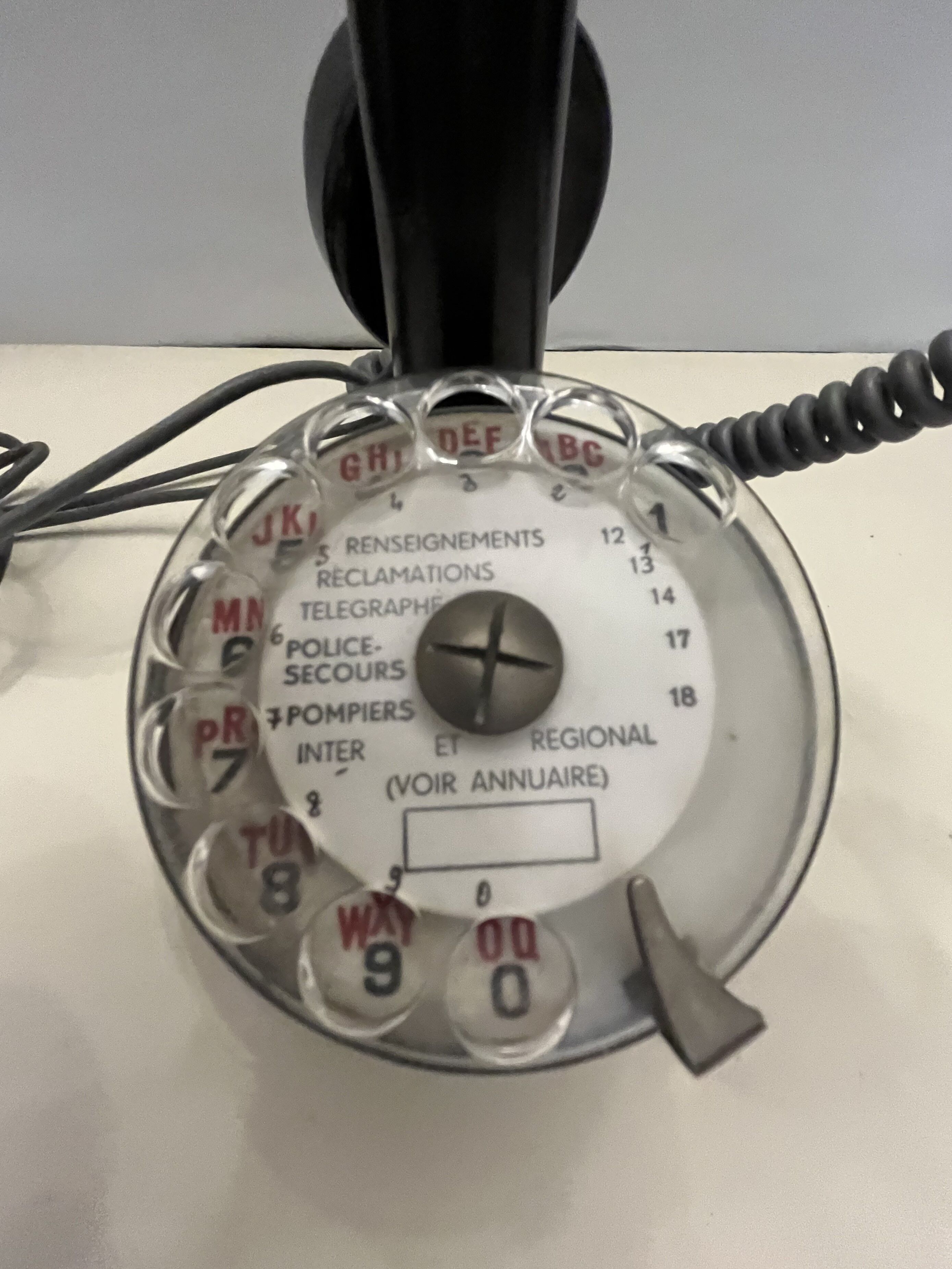 Old bakelite phone