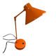 Lampe articulée Bobby pour Habitat orange métal