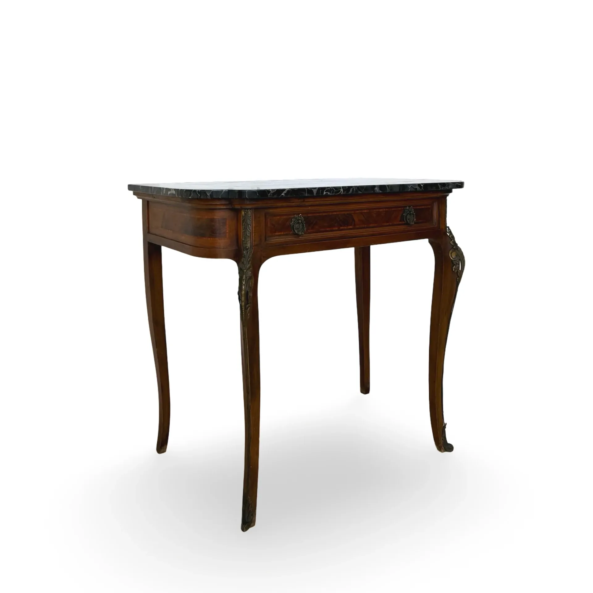 Console Table with Marble Top – 19th Century