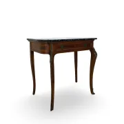 Table console avec plateau en marbre – 19e siècle