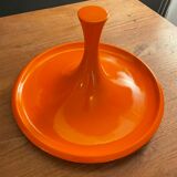 Orange space age fruit cup
