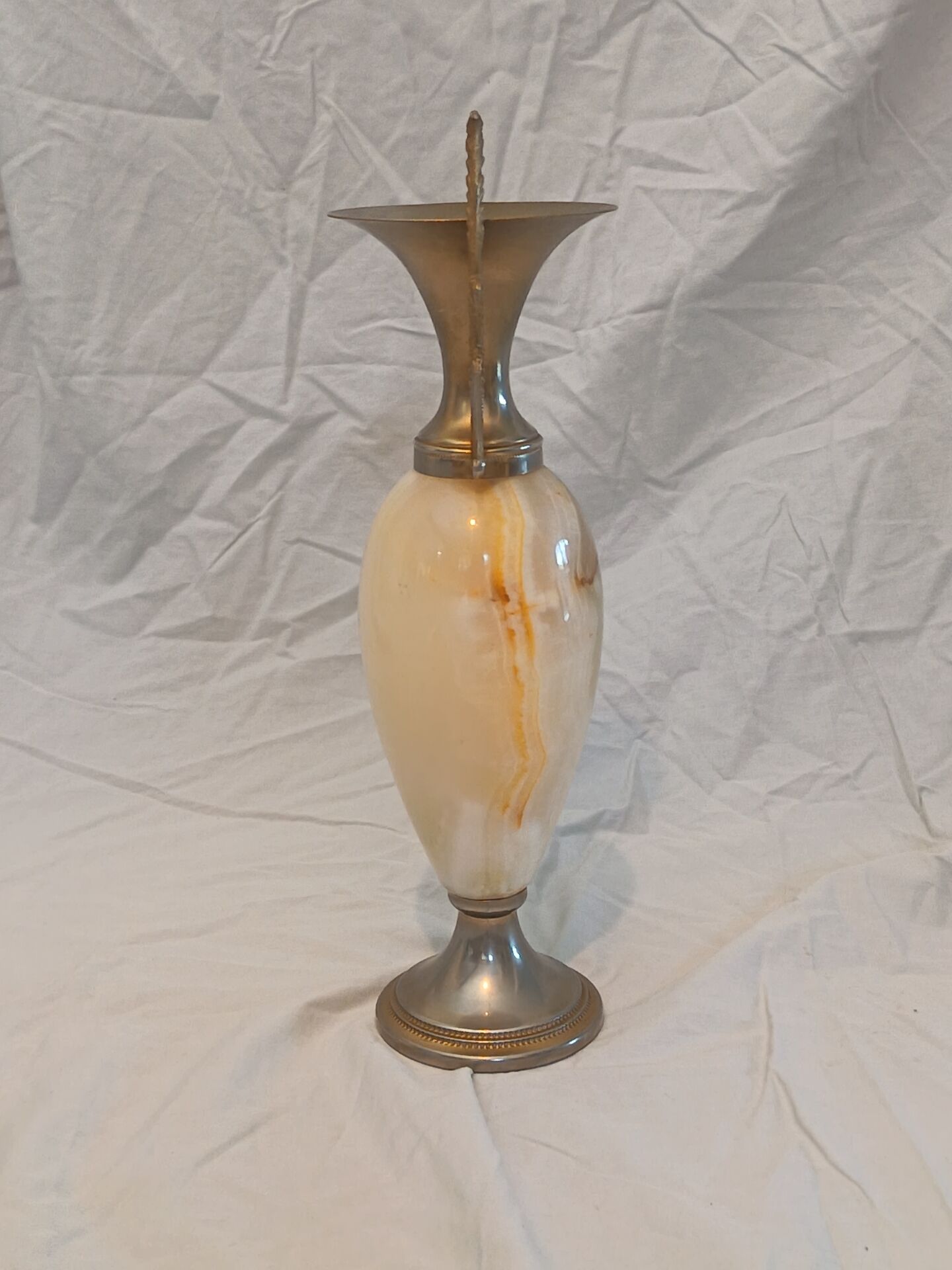 Vase en onyx Vintage.
