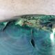 Malachite ashtray 1970s