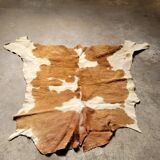 Vintage cowhide rug 1970