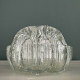 Old molded glass flower picker, 19 holes