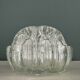 Old molded glass flower picker, 19 holes