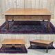 Teak coffee table with 2 drawers from the 1950s.