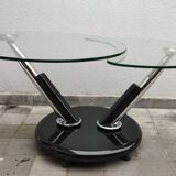 Modular pedestal table-Maison Draenert by Georg Appleshauser circa 1980
