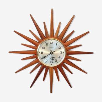 Vintage sun clock