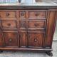 Antique commode from the 18th century in solid wood.